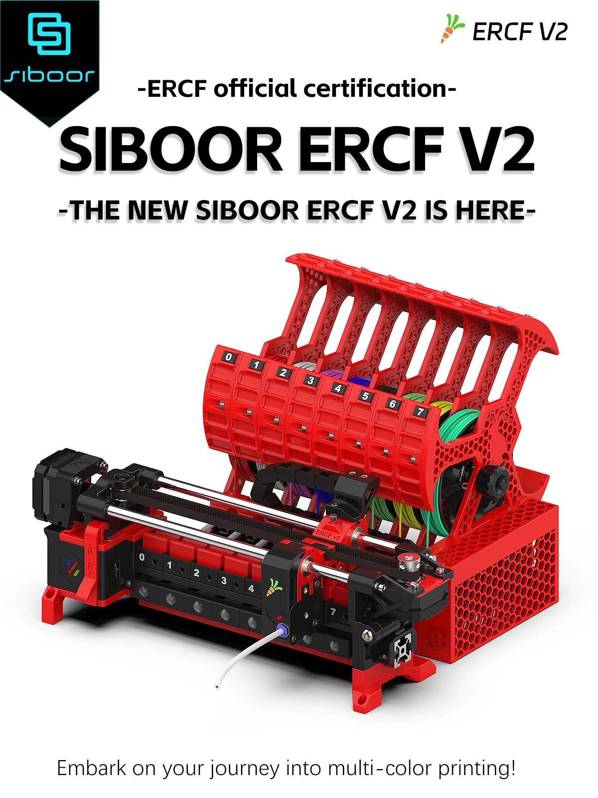 SIBOOR VORON 2.4 Ʈ̴Ʈ  ERCF V2 Ƽ ÷ 8 ÷ μ DIY ŰƮ, Ŭ 3D Ϳ,  ERCF 